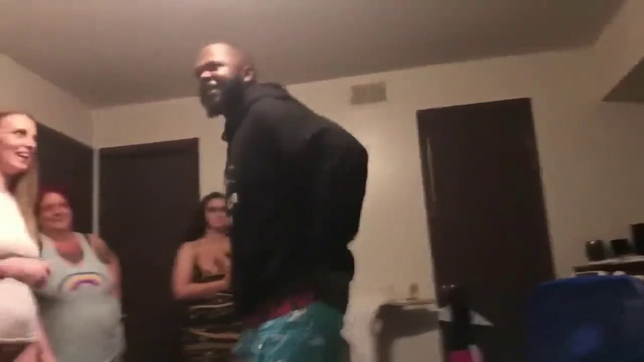 Lucky Black Man fucks 4 sisters while their mother watches