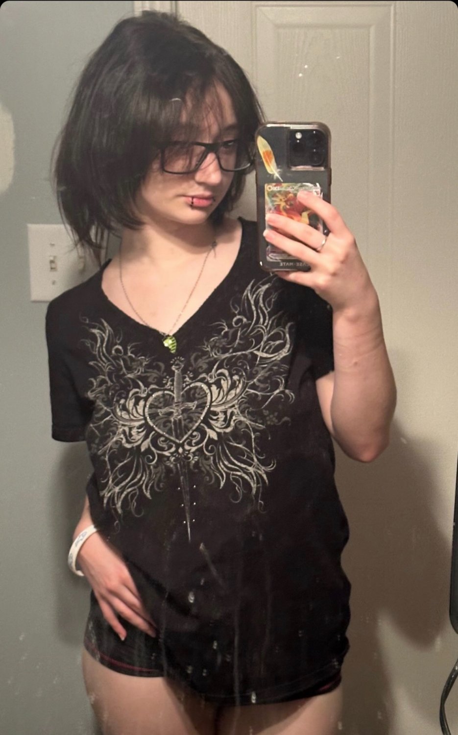 FAT ASS WHITE GOTH GF WITH PERFECT TITS LEAKED BY CUCK BF #bBWjs3Jz