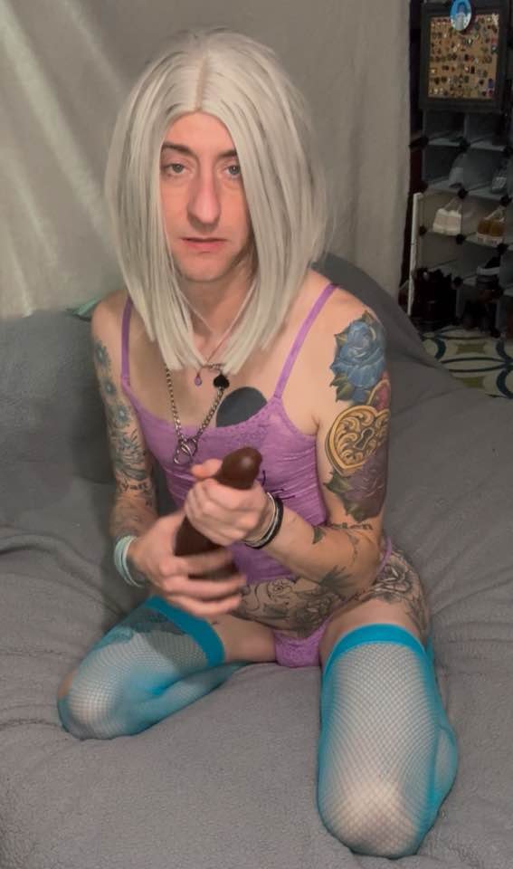 Tattooed Sissy Faggot Daphni Dolittle is always prepared for BBC. Kik InkedFagboi, TG Daphni_D #AiH3mzIw